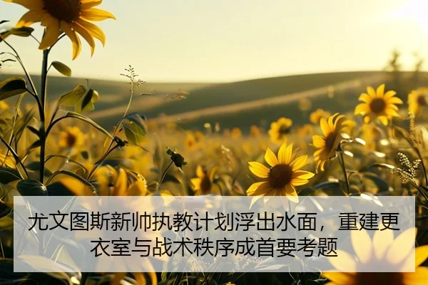 尤文图斯新帅执教计划浮出水面，重建更衣室与战术秩序成首要考题（yuntiyu）